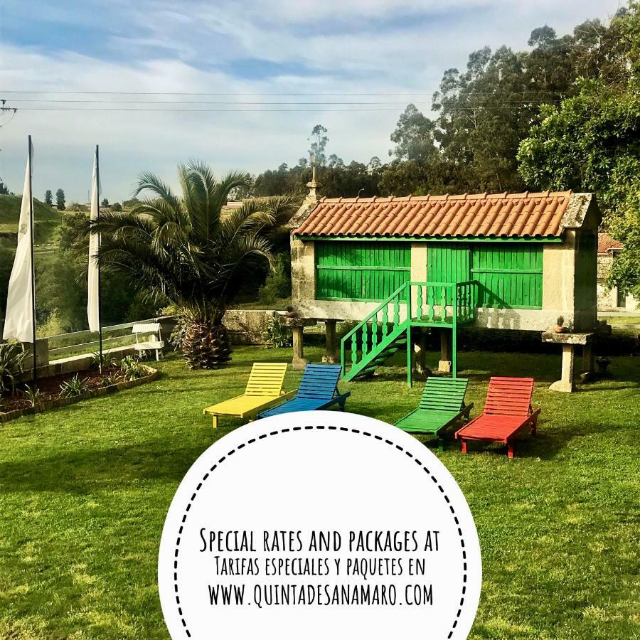 Quinta De San Amaro Rias Baixas Hotel Meaño Buitenkant foto